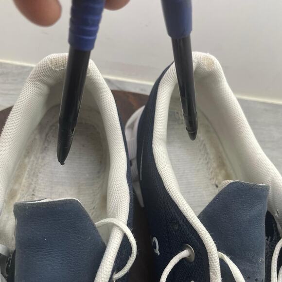 On Cloud 5 Mens Size 12.5 Navy White Athletic Running Walking Shoes Sneakers main image 8